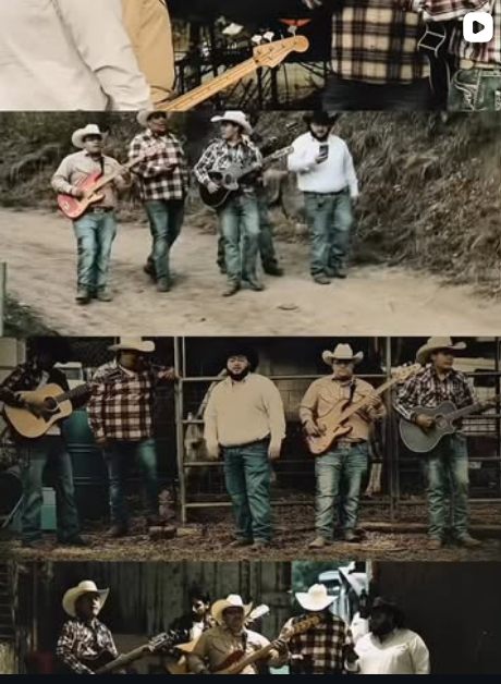Collage of Los Hijos de Maria performing together